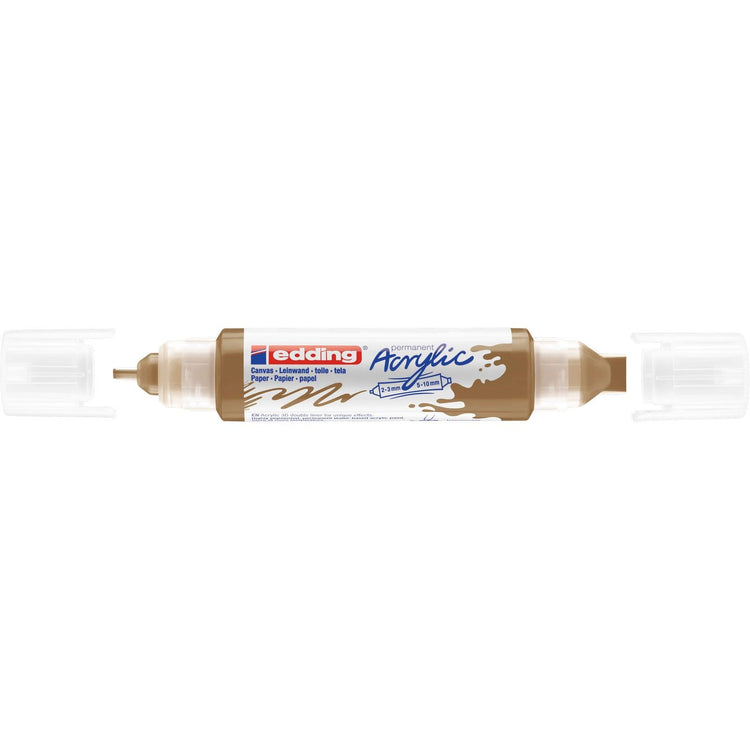 Edding 5000 • acrylic 3d doubleliner rijkgoud