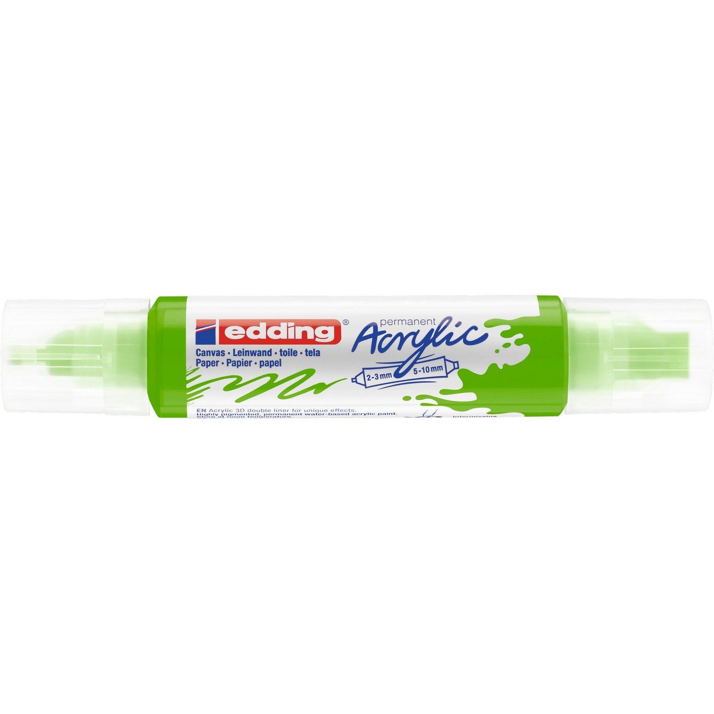 Edding 5000 • doubleliner acrilico 3d giallo-verde
