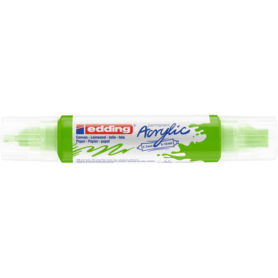 Edding 5000 • doubleliner acrilico 3d giallo-verde