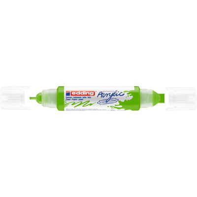Edding 5000 • doubleliner acrilico 3d giallo-verde