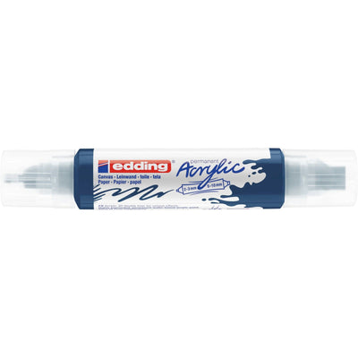 Edding 5000 • doubleliner acrilico 3d elegante blu notte