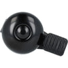 Simson timbre de bicicleta mini 32mm fijo montaje de plástico negro