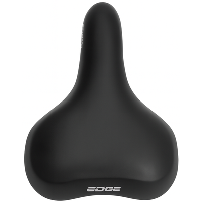 Bicycle Saddle Edge Towny con espuma de memoria - Negro