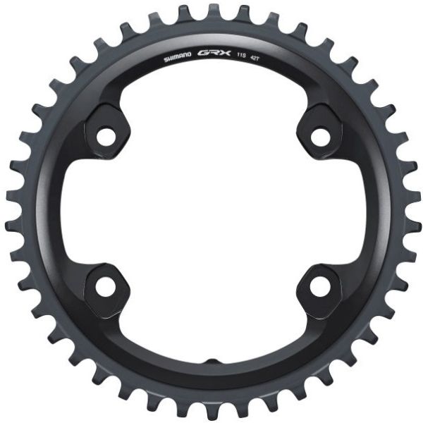 Shimano - Cadena Top 42T GRX FC -RX810 1 x 11 Velocidad - Negro