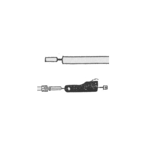 Set di cavi per ingranaggi Elvedes Sram Universal 1700 2250mm Galvanized - Black (su Map)