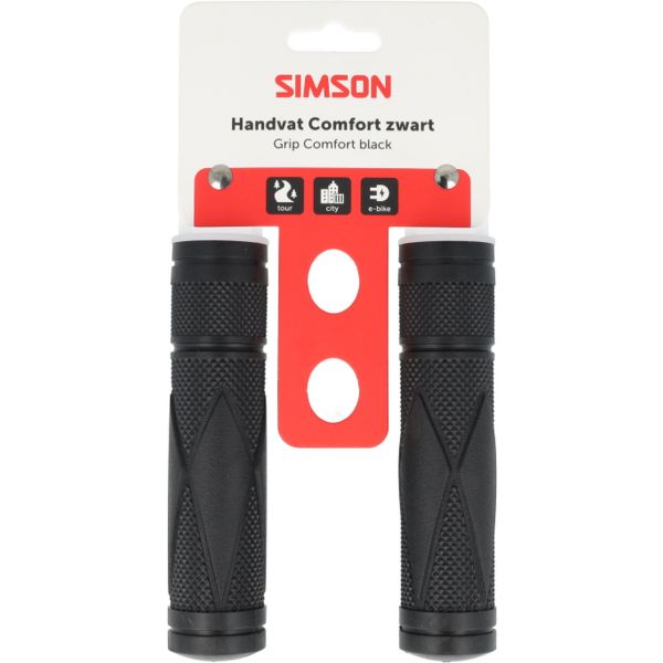 Simson maniglie comfort nere