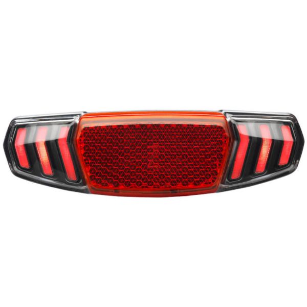 Busch Muller Busch+Muller Dart E Brex Luz trasera Bike 6-50V 50-80 mm con luz de freno