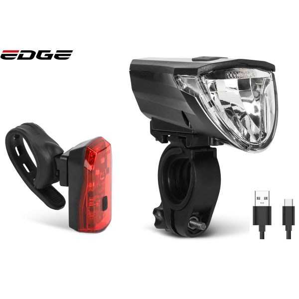 Edge Lighting Set Razor 60 Lux USB STVZO approved (incl. Brake light function)