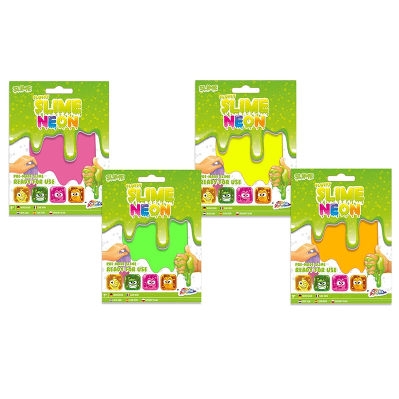 Slime soffice al neon Grafix - pronto per l'uso
