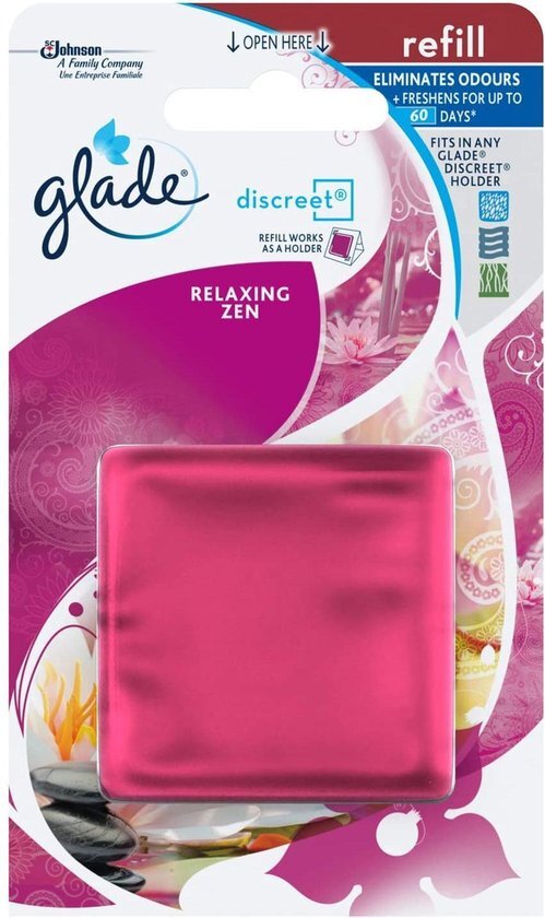 Otras marcas Glade Discretet Relajante Zen contra Bad Scent