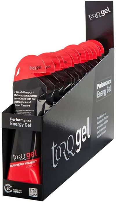 Torq gel aardbeienyoghurt (doos 15)