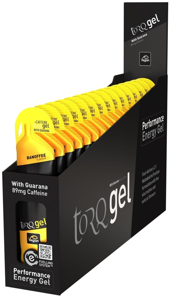 Torq gel banoffee con guaraná (caja 15)