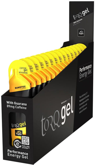 Torq gel banoffee con guaranà (scatola 15)
