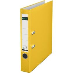 Ordner leitz 1015 plástico ancho 5,2 cm amarillo insertar etiqueta agujero de agarre