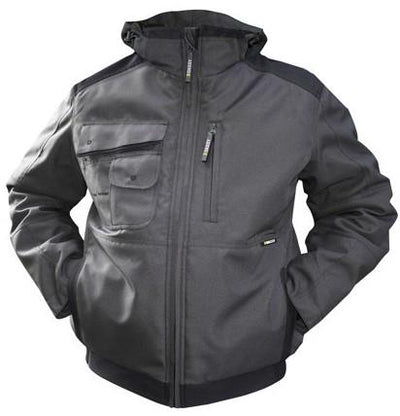 Chaqueta de invierno Dassy austin gris negro xxl