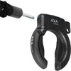 Axa Ring Lock Defender retrattile con tasto rimovibile nero