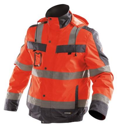 Dassy pilot lima high-vis rood grijs m