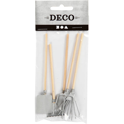 Attrezzi da giardino Creative Company, l: 11 cm, 5 pezzi 1 scatola