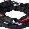 Trelock Ringslot Set Rs 430 tra cui ZR 355 Inpeste Chain (100 cm) - rosso nero