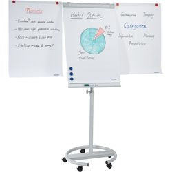 Mobiele flipchart franken pro mobil plus fc24r grijs
