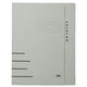 Carpeta con clip secolor djois a4 25x31cm gris