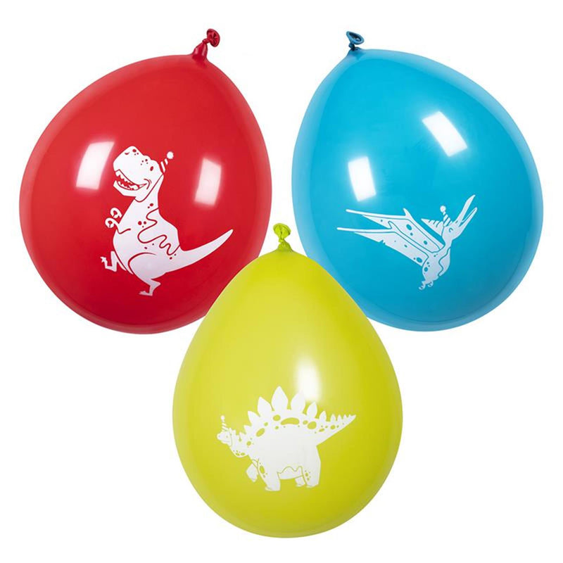 Boland palloncini Dino Party set da 6 pezzi ø25 cm