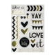 Vaessen creative • love it epoxy stickers 22st.
