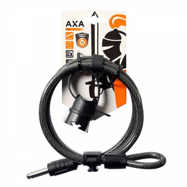 AXA RLE 150cm Cable de bloqueo - Negro