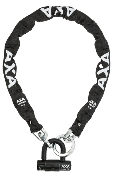 Final Chain Axa Disc Lock Loop 110 Art ** Nero