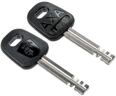 Axa slotketting linq 180cm art** zwart