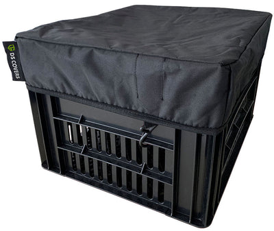 Ds covers Fietskrathoes Crate M (kratten t m 35 t m 45 cm) zwart