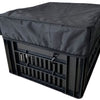 Ds covers Fietskrathoes Crate L voor kratten t m 40 x 50 cm zwart
