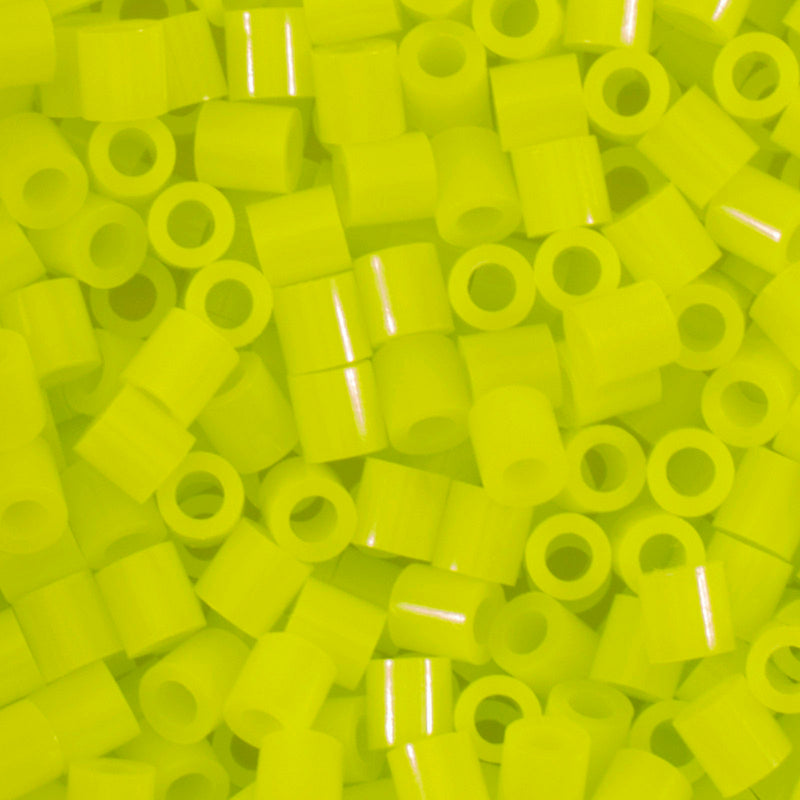 Vaessen creative • perline termoadesive giallo neon 1100 pz.