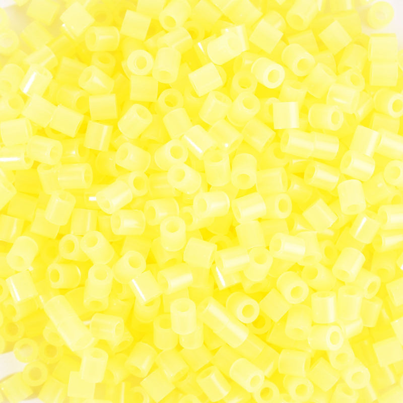 Vaessen creative • perline termoadesive giallo neon 1100 pz.