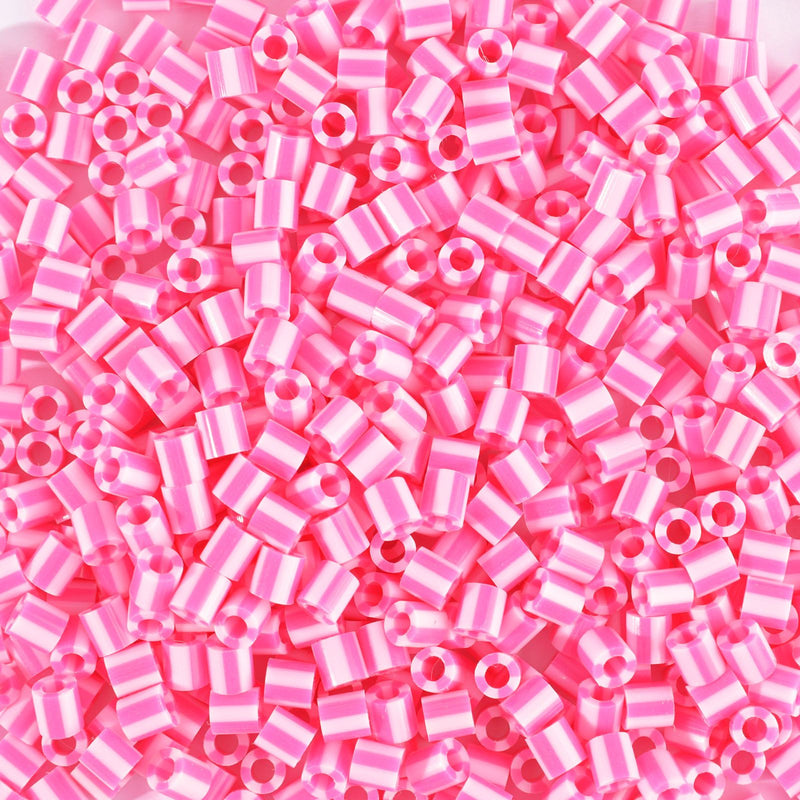 Vaessen creative • perline termoadesive bicolore rosa-fucsia 550 pz.