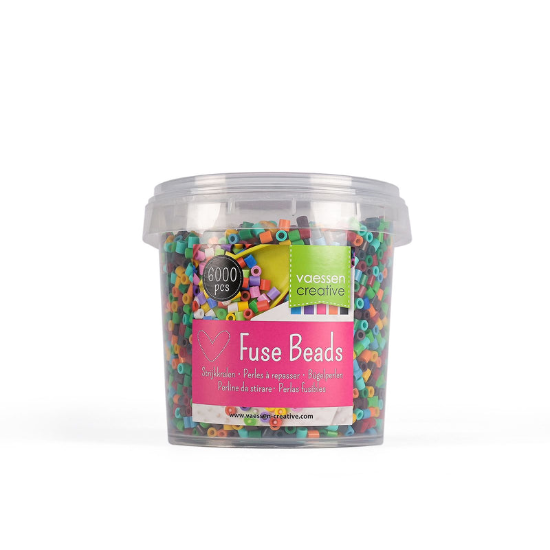Vaessen creative • strijkkralen 6000st. naturel