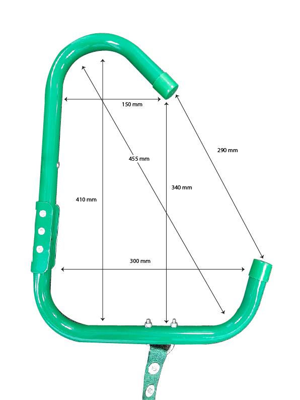 Vluchtladder 5 meter 2 verdiepingen