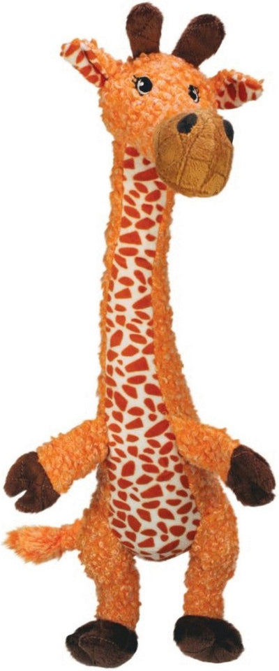 Kong Shakers ama la giraffa - giocattolo per cani - arancione grande