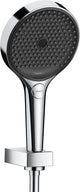 Hansgrohe rainfinity set de soporte para ducha de lluvia 130 3jet con flexo de ducha 125 cm cromado