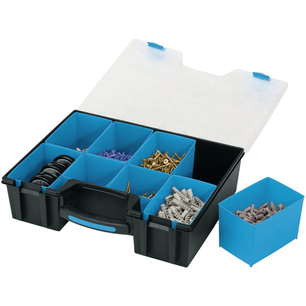 Draper Tools Draper Tools 8-delige Organizer met vakken 41,5x33x11 cm zwart