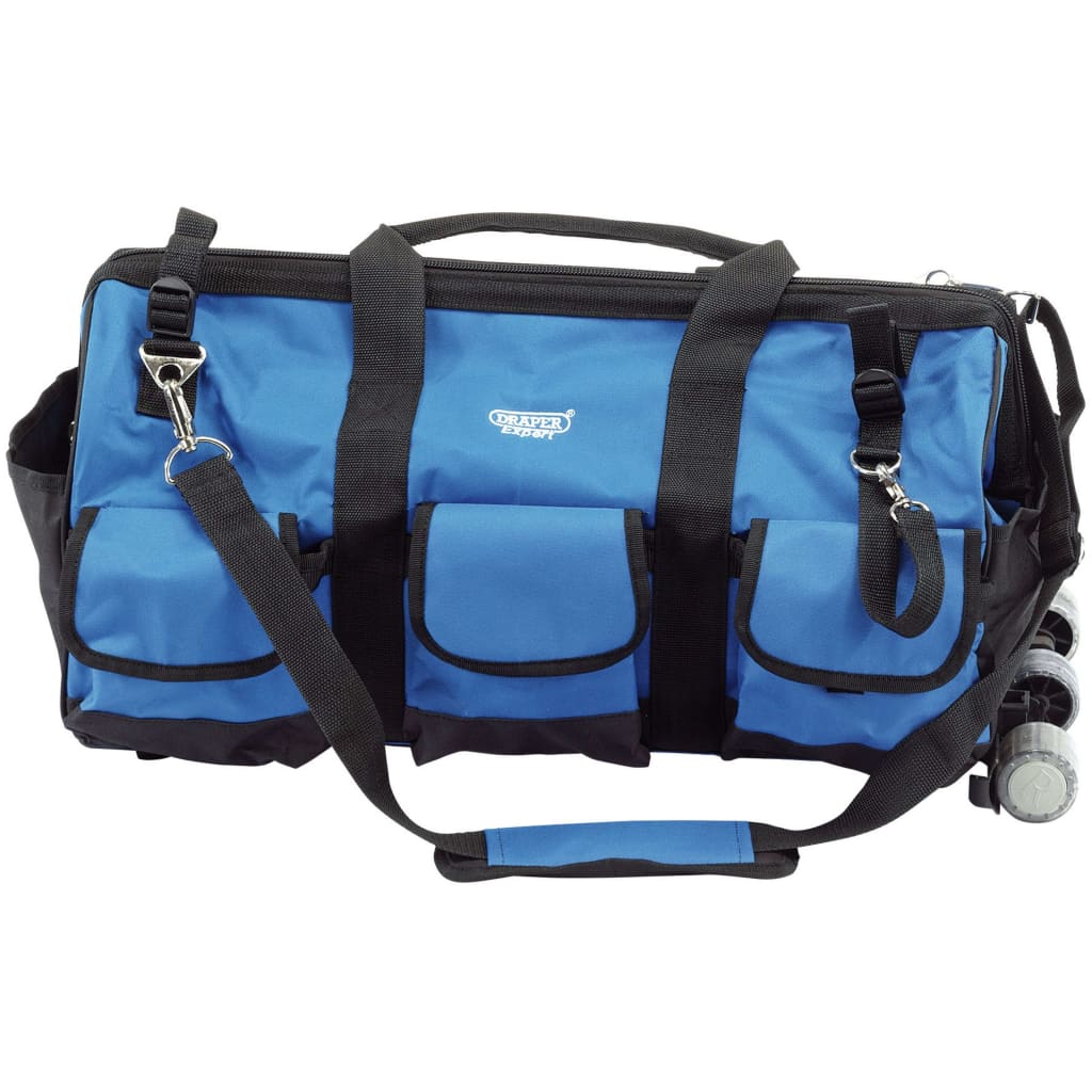 Draper Tools Draper Tools Gereedschapstas rollend 58 L 60x30x35 cm blauw en zwart