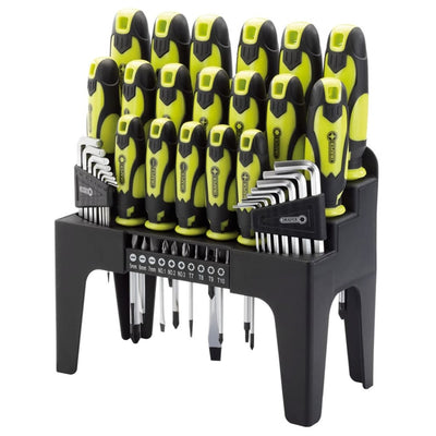 Draper Tools Draper Tools Schroevendraaier, inbus en bit set 44-delig groen 78619