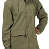 Mirage Impermea pioggia Trench Dimensioni L realizzate in poliestere Soft Touch Olive Green