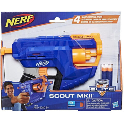 Nerf n-strike scout mkii + 4 dardos