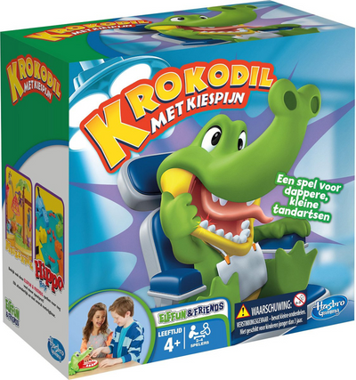 Hasbro krokodil met kiespijn