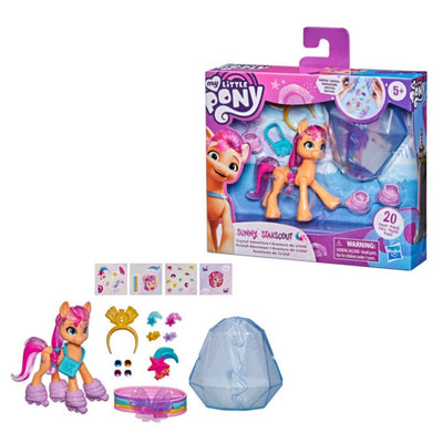 My Little Pony My Little Pony Film Kristal Adventures Ponies de 20 piezas