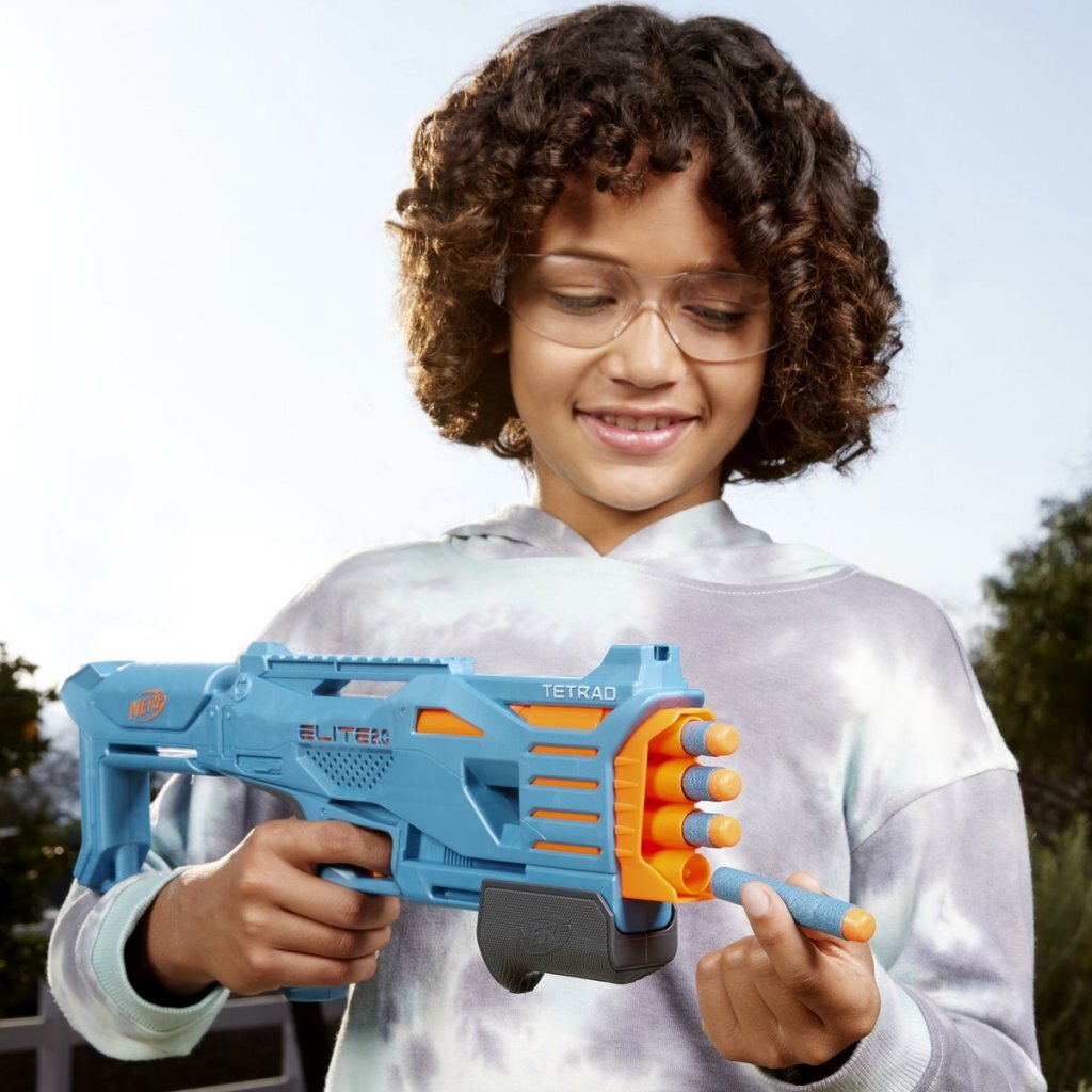 Hasbro nerf elite tetrad – accu’s voor nerf-blasters