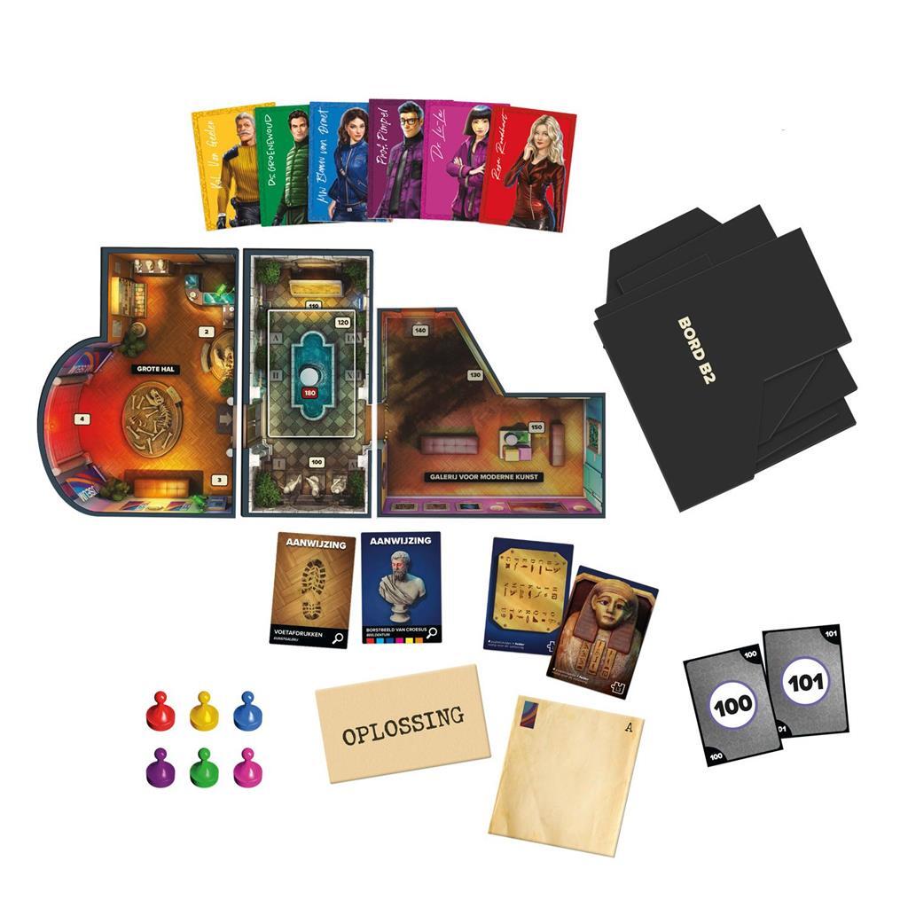 Hasbro Cluedo Esccape de Museumroof Boordspel