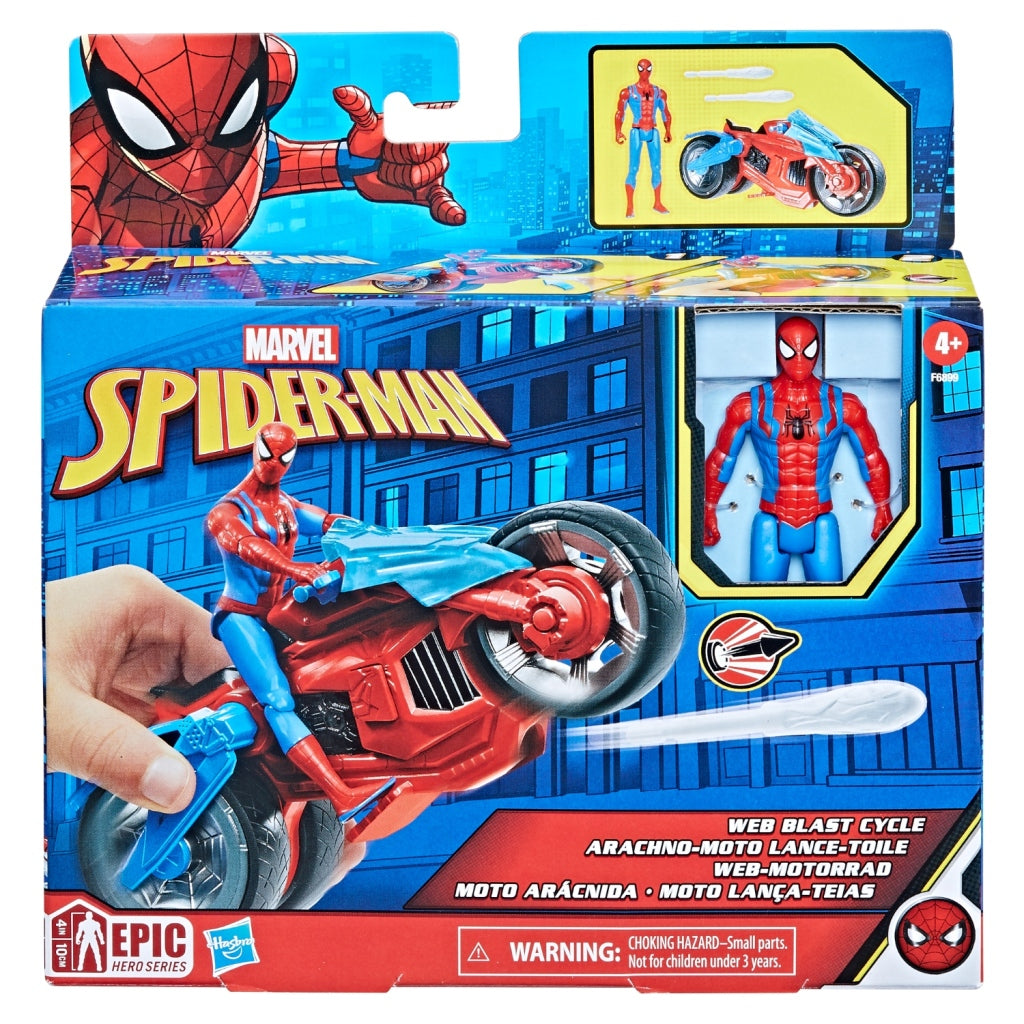 Hasbro Spider-Man Blast Cycle Figura de acción