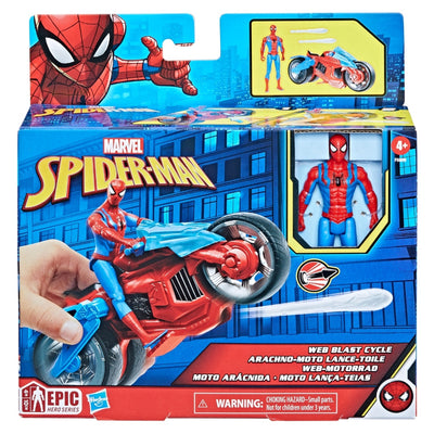 Hasbro Spider-Man Blast Cycle Figura de acción